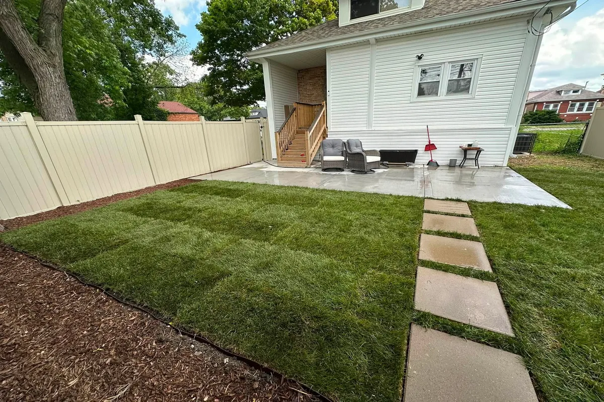 residential sod installation in Chicago